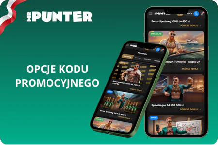 Opções de código promocional Mr Punter