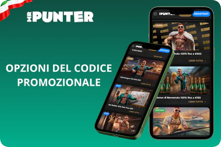 Opzioni del codice promozionale Mr Punter